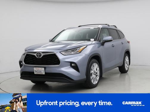 Blue 2023 Toyota Highlander Limited