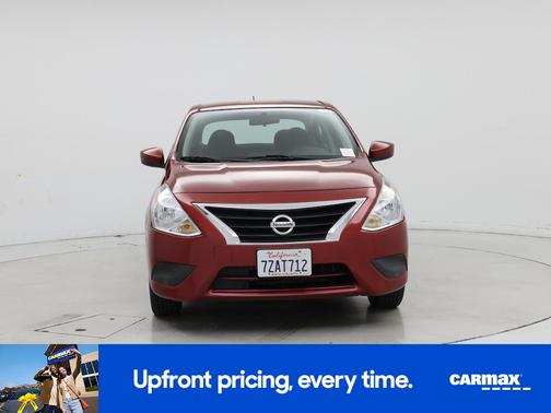 Red 2017 Nissan Versa SV