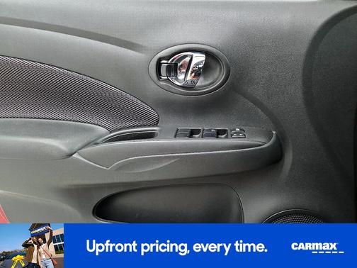 Red 2017 Nissan Versa SV