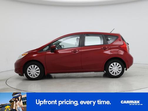 Red 2015 Nissan Versa Note S Plus