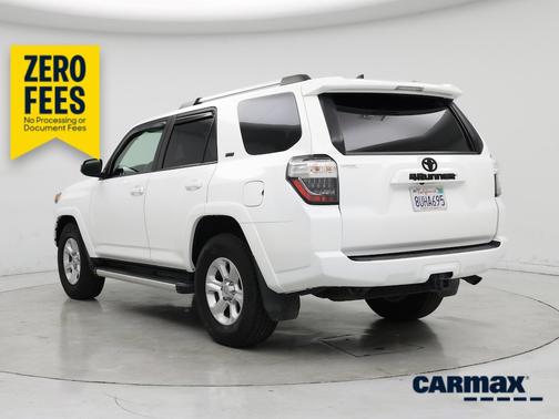 White 2021 Toyota 4Runner SR5