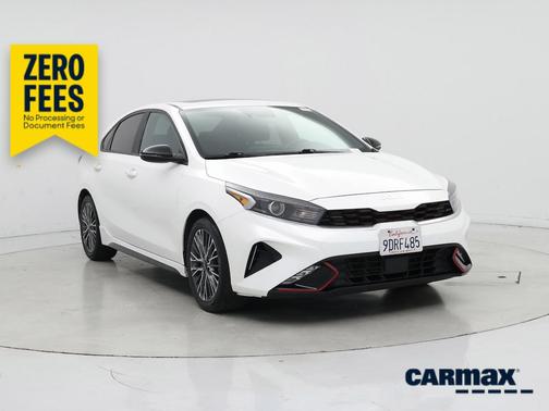White 2023 Kia Forte GT-Line