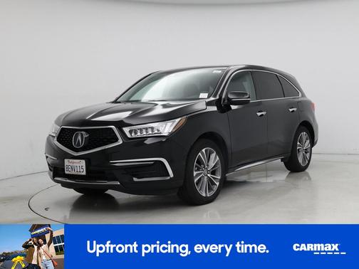 Black 2018 Acura MDX