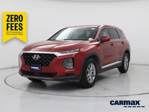 Red 2020 Hyundai SANTA FE SE