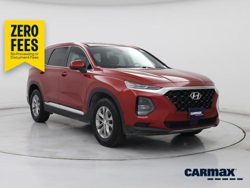 Red 2020 Hyundai SANTA FE SE