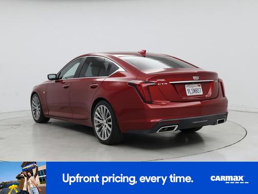 Red 2021 Cadillac CT5 Premium Luxury