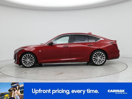 Red 2021 Cadillac CT5 Premium Luxury
