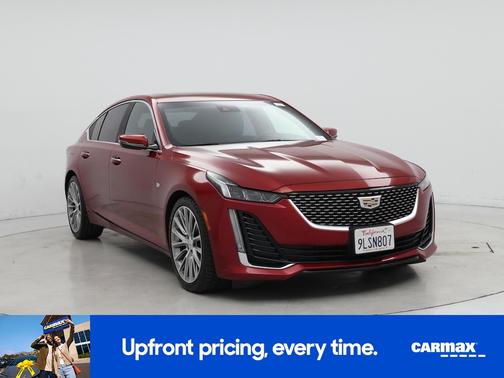 Red 2021 Cadillac CT5 Premium Luxury