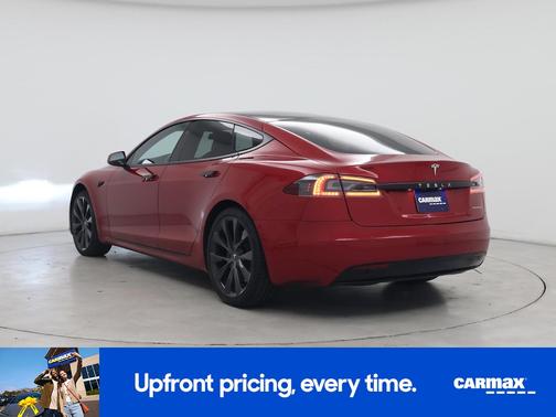 Red 2019 Tesla Model S Standard Range