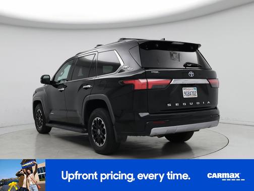 Black 2023 Toyota Sequoia Limited