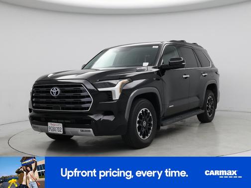 Black 2023 Toyota Sequoia Limited
