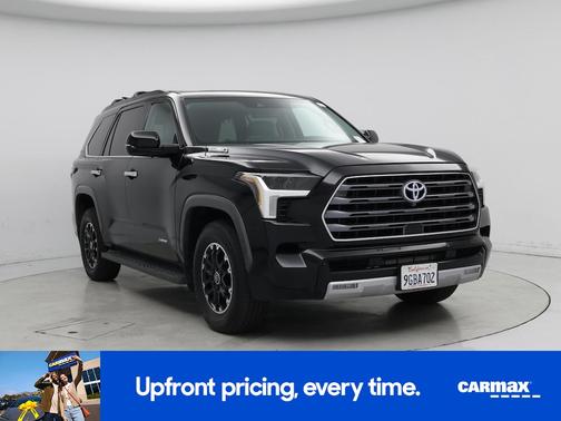 Black 2023 Toyota Sequoia Limited