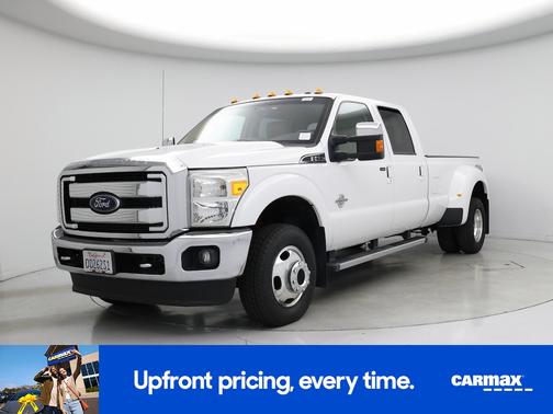 White 2014 Ford F-350 Lariat