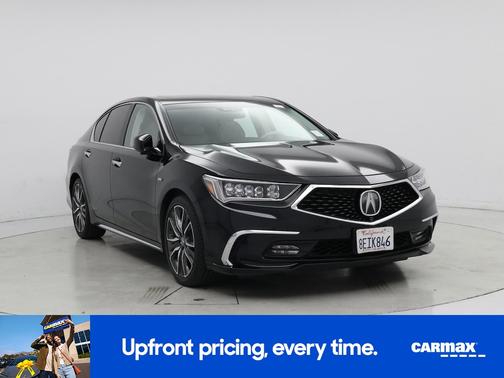 Black 2018 Acura RLX Sport Hybrid Sport