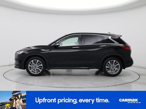 Black 2023 INFINITI QX50 Luxe