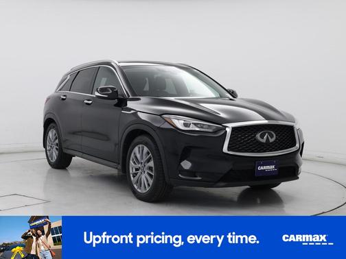 Black 2023 INFINITI QX50 Luxe