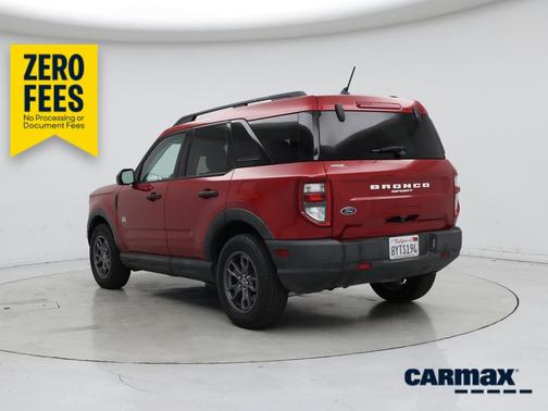 Red 2021 Ford Bronco Sport Big Bend