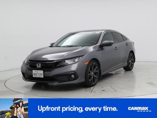 Gray 2020 Honda Civic Sport