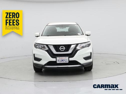 White 2017 Nissan Rogue S