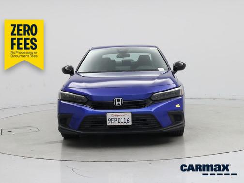 Blue 2022 Honda Civic Sport