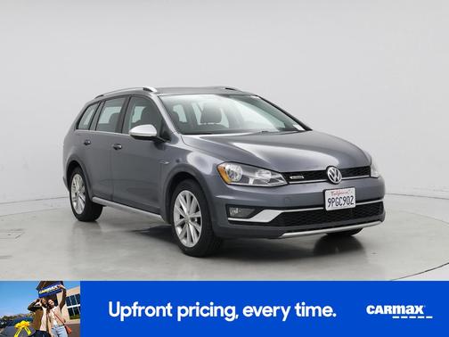 Black 2017 Volkswagen Golf Alltrack S