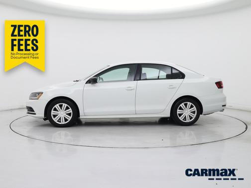 White 2017 Volkswagen Jetta S