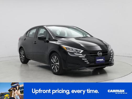 Black 2025 Nissan Versa SV