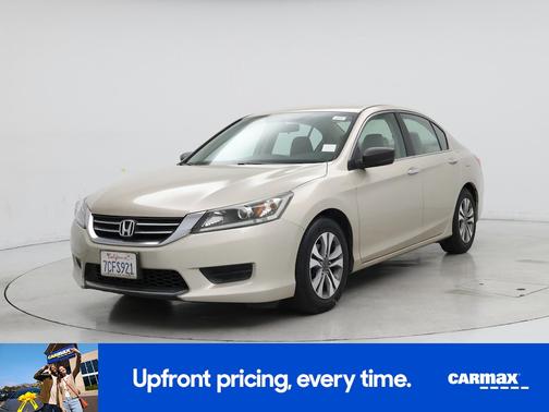 Tan 2014 Honda Accord LX