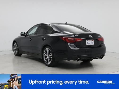 Black 2023 INFINITI Q50 Sensory