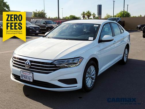 White 2019 Volkswagen Jetta S