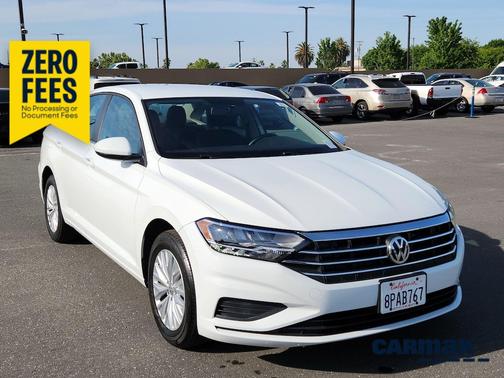 White 2019 Volkswagen Jetta S