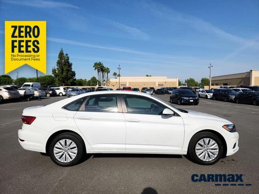 White 2019 Volkswagen Jetta S