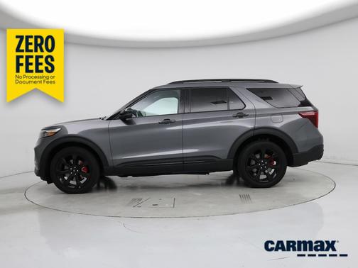 Gray 2023 Ford Explorer ST