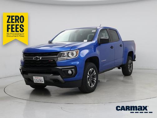 Blue 2022 Chevrolet Colorado Z71
