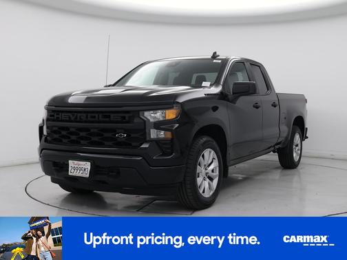 Black 2022 Chevrolet Silverado 1500 Custom