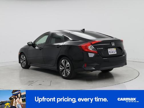 Black 2018 Honda Civic EX-T