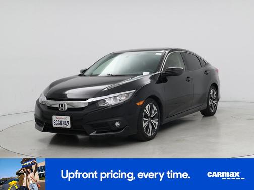 Black 2018 Honda Civic EX-T