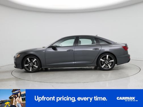 Gray 2021 Audi A6 Premium Plus