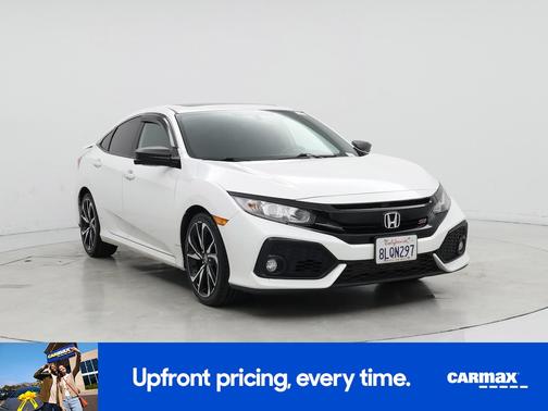 White 2019 Honda Civic SI