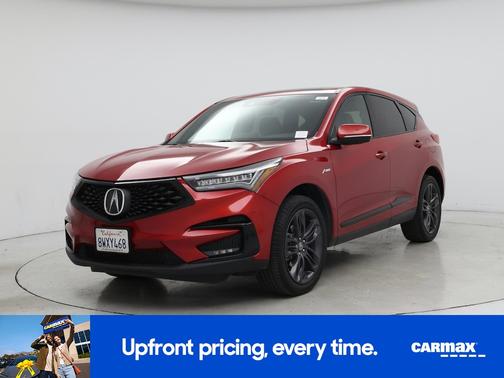 Red 2021 Acura RDX A-Spec