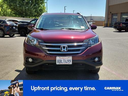 Burgundy 2014 Honda CR-V EX-L