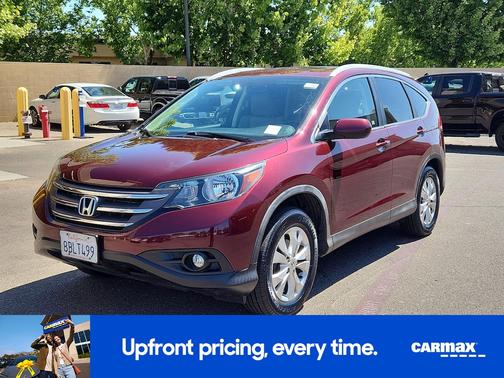 Burgundy 2014 Honda CR-V EX-L