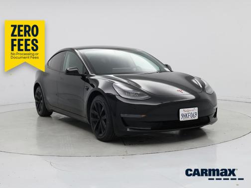 Black 2023 Tesla Model 3
