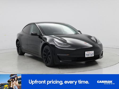 Black 2023 Tesla Model 3