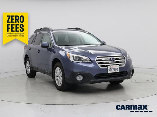 Blue 2015 Subaru Outback Premium