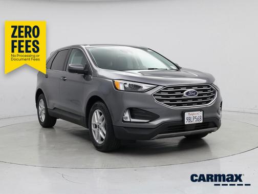 Gray 2022 Ford Edge SEL
