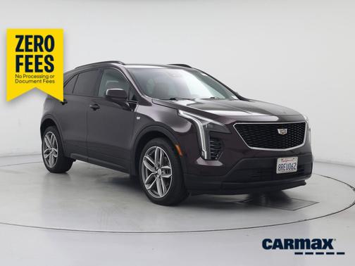 Burgundy 2020 Cadillac XT4 Sport