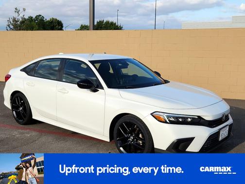 White 2023 Honda Civic Sport