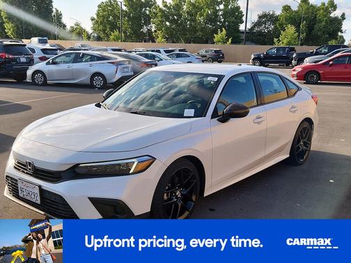 White 2023 Honda Civic Sport