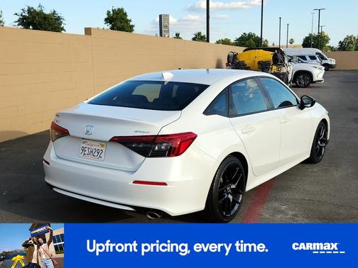 White 2023 Honda Civic Sport